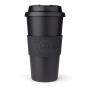 Sustainable Travel Cup Black. Travel cup made from.